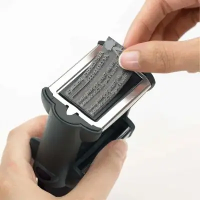 gomma per timbro autoinchiostrante